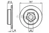 Тормозной диск BOSCH 0986479023 (фото 1)