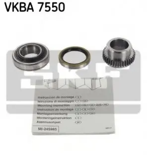 Комплект подшипника ступицы колеса SKF VKBA7550