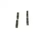 Комплект тормозных колодок, дисковый тормоз BOSCH 0986495348 (фото 3)