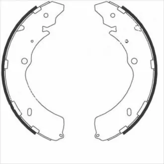 Тормозные колодки барабанные BC 08910 STARLINE BC08910