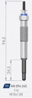 Свеча накала A-N PARTS 094245
