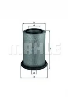 Повітряний фільтр MAHLE ORIGINAL MAHLE / KNECHT LX 229
