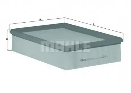 Повітряний фільтр MAHLE ORIGINAL MAHLE / KNECHT LX 635