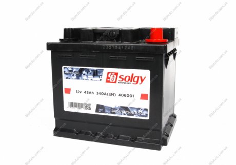 Стартерна батарея (акумулятор) SOLGY 406001 (фото 1)
