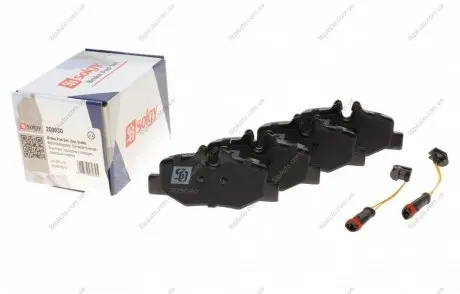 Колодки ЗАД торм SOLGY 209030