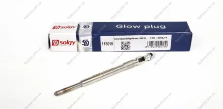 Свічка розжарювання SOLGY 116015