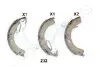 Комплект гальмівних колодок, стоянкова гальмівна система JAPANPARTS GF232AF GF-232AF