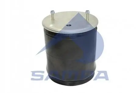Пневмоподушка зі склянкою (2 шп. + пов. / 4 отв..) SAF 2618 SAMPA SP554004KP