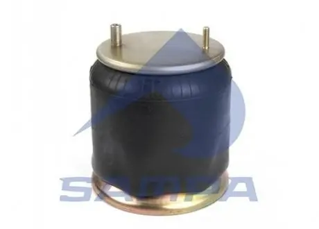 Пневмоподушка со стаканом 4156NP07 (1 шп.+штуц. / 4 отв.) SAMPA SP554156K