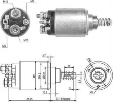 ELEKTROMAGNES MERCEDES MAGNETI MARELLI AME0389