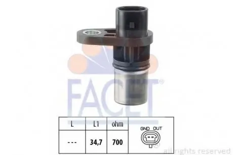 Датчик частоты вращения вала FACET 9.0292