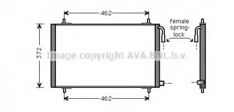 Конденсатор, кондиционер AVA QUALITY COOLING AVA COOLING PE5191