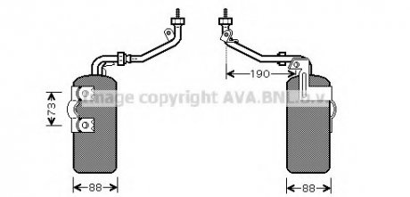 Осушувач, Система кондиціонування повітря AVA COOLING FDD387 (фото 1)