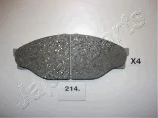 Комплект тормозных колодок, дисковый тормоз JAPANPARTS PA-214AF