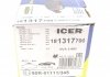 Комплект тормозных колодок, дисковый тормоз ICER 181317-700 (фото 5)