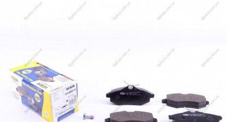 Комплект тормозных колодок, дисковый тормоз ICER 181450-700