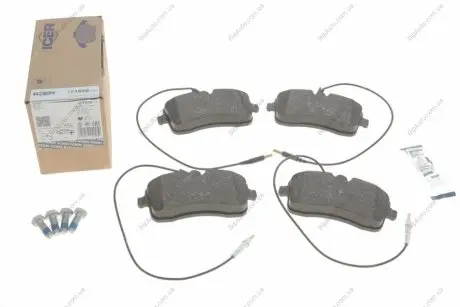 Тормозные колодки дисковые ICER 181656-700
