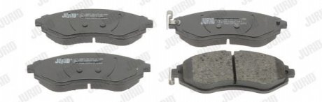 Комплект тормозных колодок, дисковый тормоз Jurid 573371J (фото 1)