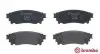 Тормозные колодки дисковые P83166 BREMBO P 83 166