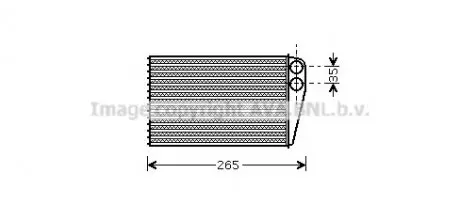 Теплообмінник AVA QUALITY COOLING AVA COOLING RTA6354