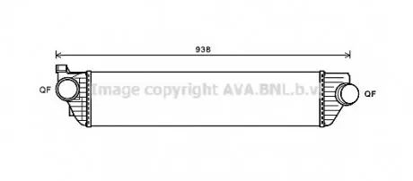 Теплообменник AVA QUALITY COOLING AVA COOLING RTA4498