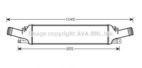 Интеркулер AVA QUALITY COOLING AVA COOLING AI4294