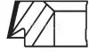 Кольца поршневые (1cyl) MAHLE MAHLE / KNECHT 145 72 N0 (фото 1)