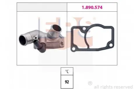 Термостат Opel 2.0 DTI (X 20 DTL) EPS 1880347