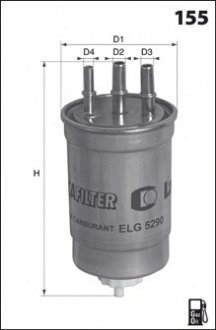 Паливний фільтр MECAFILTER ELG5290 (фото 1)