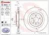 Тормозной диск Brembo Painted disk BREMBO 09.B504.11