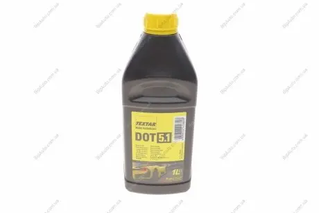 Гальмівна рідина DOT5.1 1L TEXTAR 95006600