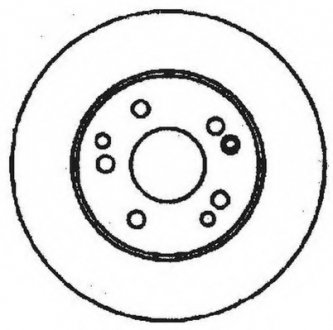 Тормозной диск Jurid 561331JC