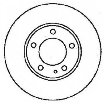 Тормозной диск Jurid 561552JC (фото 1)