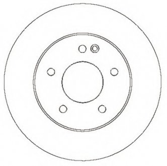 Тормозной диск Jurid 561697JC (фото 1)