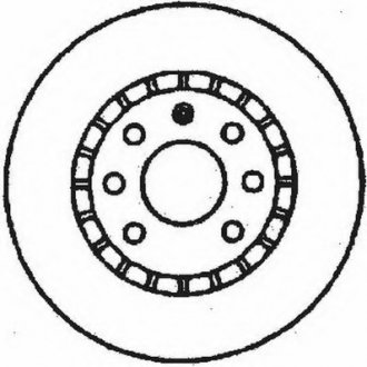 Тормозной диск Jurid 561730JC (фото 1)