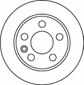 Тормозной диск Jurid 562057JC (фото 1)
