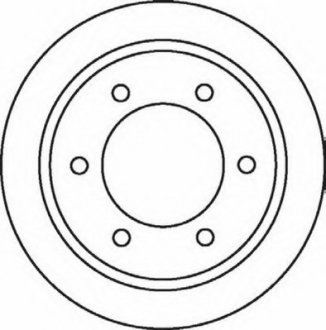Гальмівний диск Jurid 562073JC (фото 1)