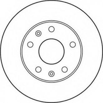 Тормозной диск Jurid 562153JC (фото 1)