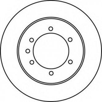 Гальмівний диск Jurid 562223JC (фото 1)