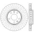 Тормозной диск JURID 562595JC