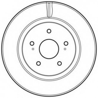 Тормозной диск Jurid 562632JC (фото 1)