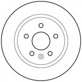 Гальмівний диск задній Opel Astra J, Mokka / Cherrolet Cruze, Aveo, Trax Jurid 562651JC
