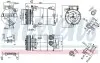 Компресор кондиціонера NIS NISSENS 890213 (фото 1)