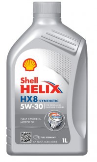 Олива моторна Helix HX8 ECT 5W-30 (1 л) SHELL 550048140 (фото 1)