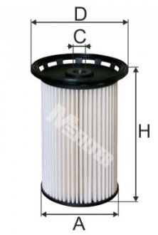 Фильтр топливный MFILTER M-FILTER DE 3138