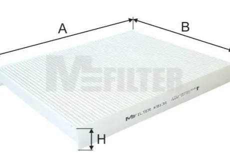 Фильтр салона MFILTER M-FILTER K 9131