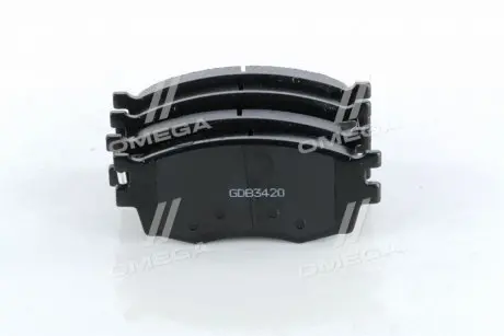 Колодка гальм. диск. STANDARD HYUNDAI ACCENT, KIA RIO 05- передн. RD.24317STD RIDER RD24317STD