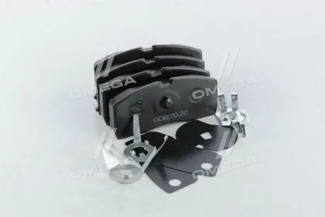 Колодка торм. диск. STANDARD GEELY CK 04- передн. (под ABS) RIDER RD21338STD