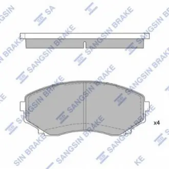 Колодки дискового тормоза SANGSIN Hi-Q (SANGSIN) SP1527