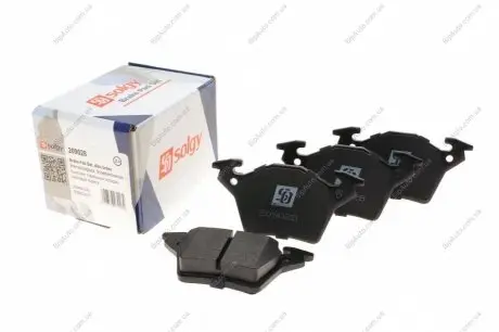 Колодки тормозные (задние) MB Vito (W638) CDI 98- (Bosch) SOLGY 209028